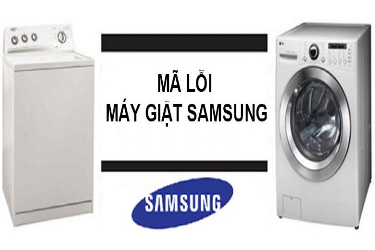 Máy giặt Samsung báo lỗi CL DE