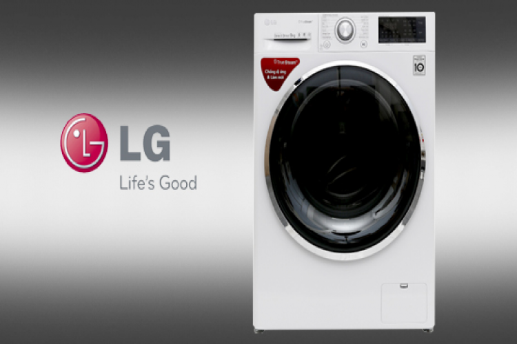 Máy giặt LG báo lỗi AE: Nguồn điện không đảm bảo chất lượng