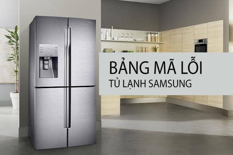 Tủ lạnh Samsung Side By Side báo lỗi E6